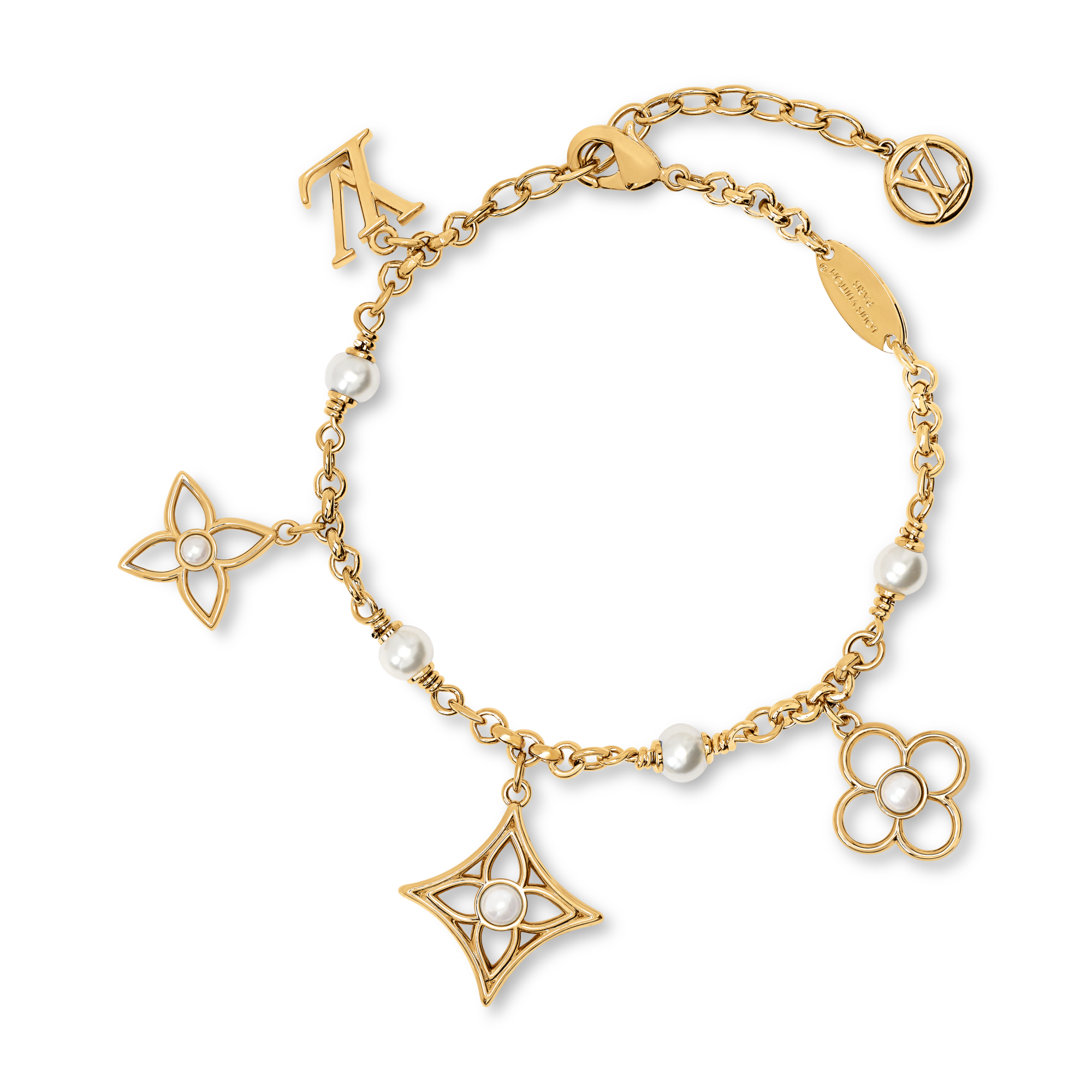 LV Pearly Flower Bracelet S00 - Women - Fashion Jewelry | LOUIS